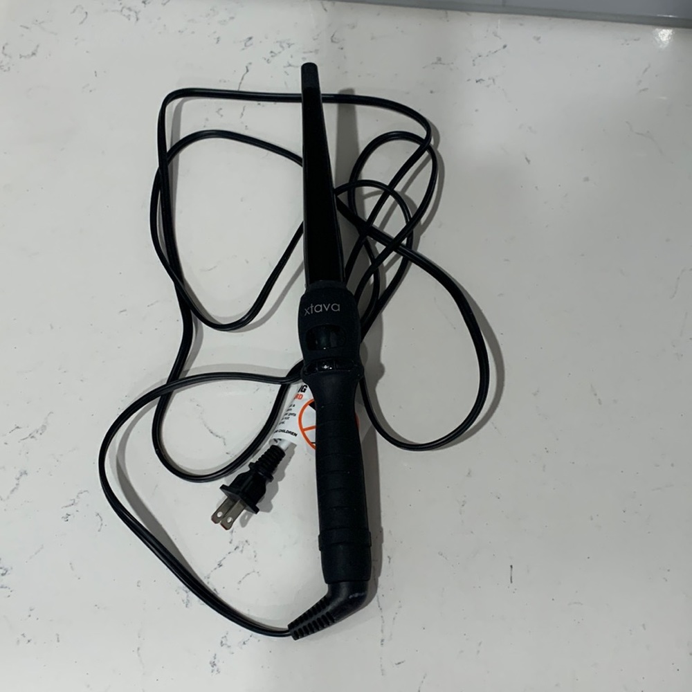 Curling wand